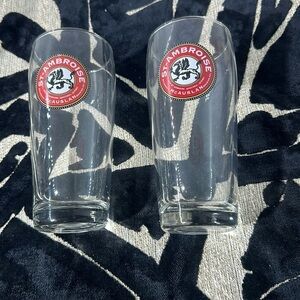 Set of 4 beer  glass